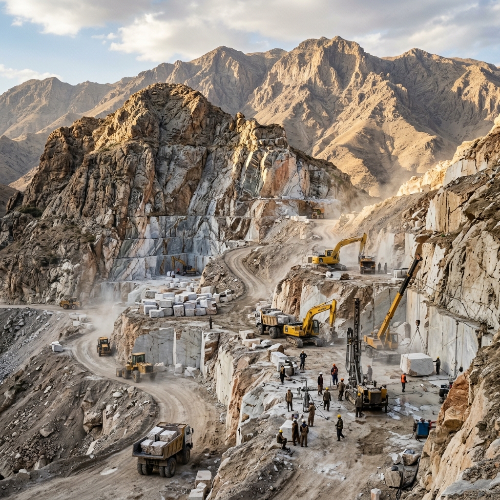 Afghanistan Marble Industry Quarries History and Export Facts